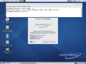 OpenIndiana 2016.10 (OpenSolaris) [i386] 1xDVD + 2xCD