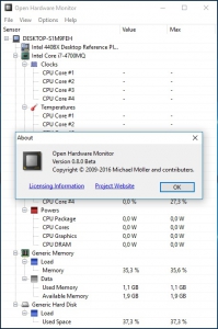 Open Hardware Monitor 0.8.0 Beta Portable [En]