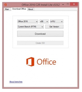 Microsoft Office 2013-2016 C2R Install 5.9.2 Full | Lite by Ratiborus [Multi/Ru]