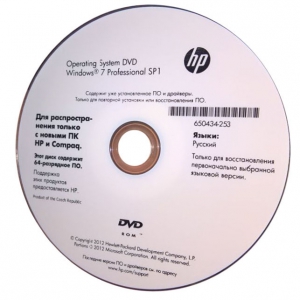 HP 6470b-6570b recovery 2 DVD win 7 sp1 pro x64 (rus), drivers and applications