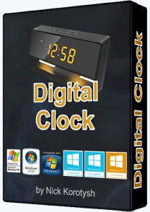 Digital Clock 4.5.2 Stable + Portable [Multi/Ru]