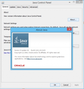 Java SE Runtime Environment 8.0 Update 121 [En]