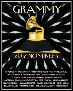 VA - 2017 GRAMMY Nominees
