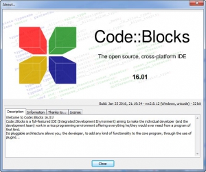 Code::Blocks 16.01 + Portable [En]