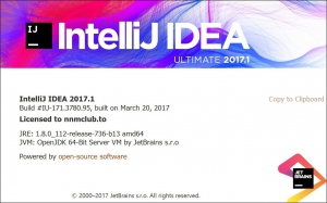JetBrains IntelliJ IDEA Ultimate 2017.1 Build #IU-171.3780.95 [En]