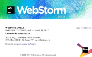 JetBrains WebStorm 2017.1 Build #WS-171.3780.79 [En]