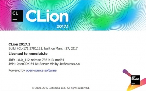 JetBrains CLion 2017.1 Build #CL-171.3780.121 [En]