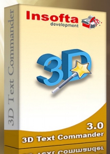 Insofta 3D Text Commander 4.0.0 RePack by  [Ru/En]