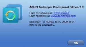 AOMEI Backupper Professional 3.2 BootUSB [Ru/En]