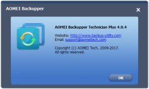 AOMEI Backupper Technician Plus 4.0.4 BootUSB [En]