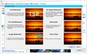 TSR Watermark Image 3.6.0.4 RePack (& Portable) by TryRooM [Multi/Ru]