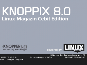 KNOPPIX German DELUG edition of Linux Magazine. 8.0.0 [x32, x64] 1xDVD