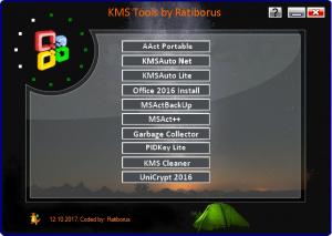 KMS Tools Portable 12.10.2017 by Ratiborus [Multi/Ru]