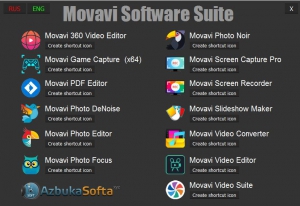 Movavi Software Suite (Unpack Version) by Azbukasofta [Multi/Ru]