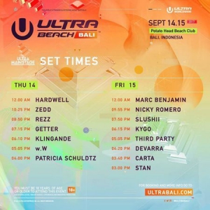 Marc Benjamin - Live at Ultra Music Festival Bali Indonesia 15-09-2017