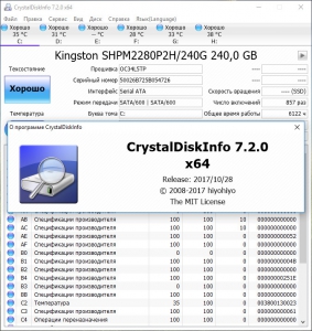 CrystalDiskInfo 9.2.3 + Portable [Multi/Ru]