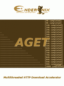 Aget 0.4.1 [i386, amd64] (deb + src)