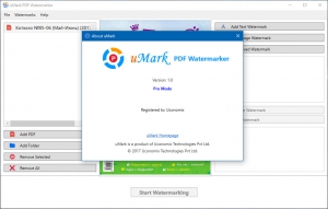 Uconomix uMark PDF Watermarker Professional 1.0 RePack by  1.0 [En]