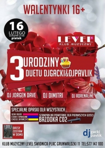 Adrena Line - Live @ Club Level (3 Urodziny duetu DJ Gacki & DJ Pavlik)