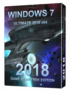 Windows 7 Ultimate 2018 Star Trek Edition One x64