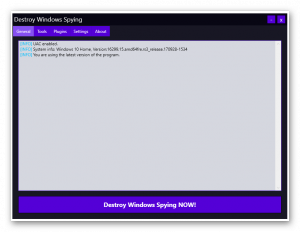 Destroy Windows Spying 1.0.1.0 Portable [En]