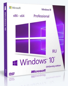 Microsoft Windows 10 Professional VL x86-x64 1809 RS5 RU by OVGorskiy 11.2018 2DVD