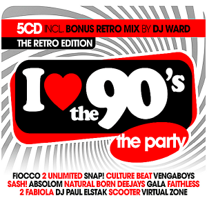 VA - I Love The 90s: The Retro Edition [5CD]
