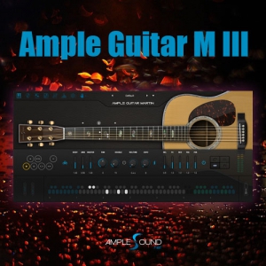 Ample Guitar M III 3.0.1 VSTi, VSTi3, AAX (x64) + Library [En]