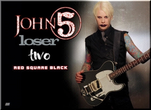 John 5 aka John William Lowery + Side Projects (Red Square Black, Two, Loser) - 35 Releases