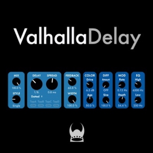 Valhalla DSP - ValhallaDelay 1.0.6 VST, VST3, AAX (x86/x64) [En]