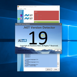 ASoft .NET Version Detector 19 R1b [En]
