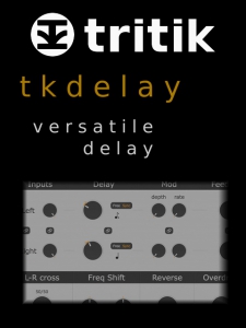 Tritik - tkDelay 1.4.6 VST, AAX (x86/x64) [En]