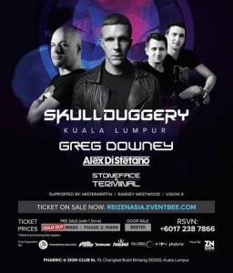 Greg Downey - Live @ Zion Club, Malaysia 2019-04-26