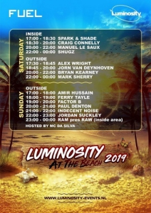 VA - Live @ Luminosity At The Beach, Beachclub Fuel Bloemendaal, Netherlands