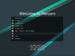MANJARO GNOME JUHRAYA 18.1.0 [i386, x86-64] 1xDVD (2019-09-12)