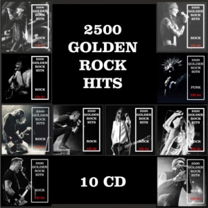 VA - 2500 Golden Rock Hits [10 CD]