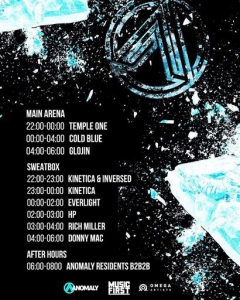 Cold Blue - Live @ Anomaly, Tunnel Club Birmingham, United Kingdom 2019-10-12