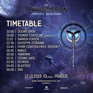 VA - Live @ Another Dimension, Transmission Prague, O2 Arena Prague, Czech Republic 2019-10-12