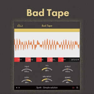 Denise Audio - Bad Tape 1.0.1 VST, VST3, AAX (x86/x64) Retail [En]
