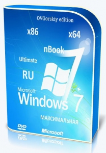 Microsoft® Windows® 7 Ultimate Ru x86/x64 nBook IE11 by OVGorskiy 03.2023 1DVD