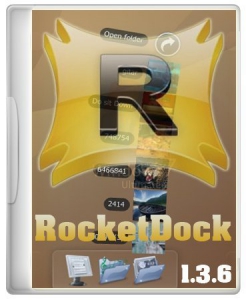 RocketDock 1.3.5 repack by Djaday (fake version 1.3.6) [Multi/Ru]
