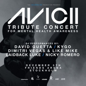 Nicky Romero & Laidback Luke - Live @ Avicii Tribute Concert, Friends Arena Stockholm, Sweden 2019-12-05