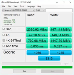 AS SSD Benchmark 2.0.7316.34247 Portable [En/De]