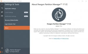 Paragon Partition Manager 17.9.1 CE [En]