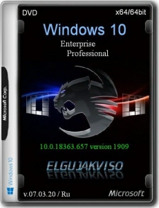 Windows 10 2in1 VL (x64) (v.1909 Build 18363.657) Elgujakviso Edition (v.07.03.20) [Ru]