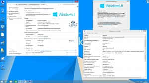 Microsoft Windows 8.1 Professional VL with Update 3 x86-x64 Ru by OVGorskiy 11.2022 2DVD