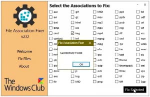 File Association Fixer v2 for Windows 10 Portable [En]