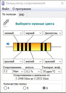 Resistor 2.1.1.6 [Ru]