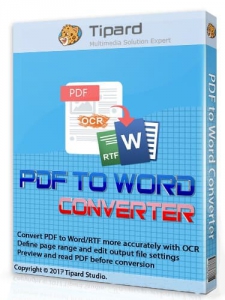 Tipard PDF to Word Converter 3.3.22 RePack (& Portable) by TryRooM [Multi/Ru]