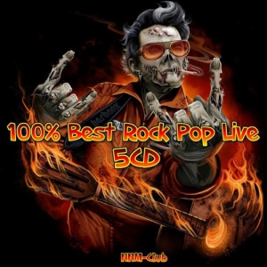 VA - 100% Best Rock Pop Live (5CD)